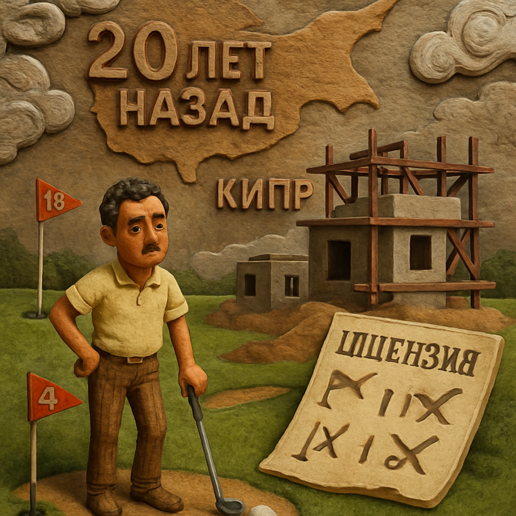 20 лет назад на Кипре было принято решение создать 14 гольф-полей для развития туризма