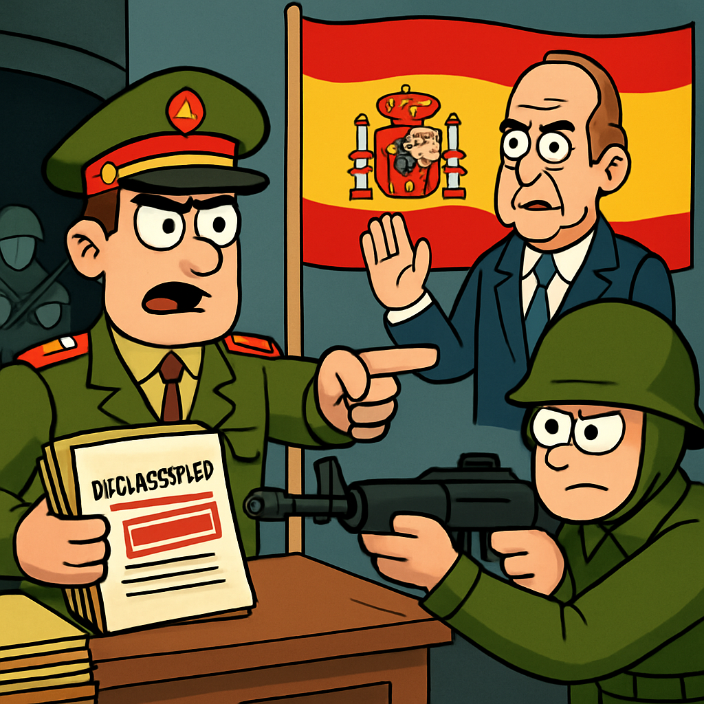 España ha publicado 153 documentos desclasificados sobre el golpe de Estado del 23-F de 1981, revelando órdenes de disparar a matar y el papel del rey Juan Carlos I en detenerlo