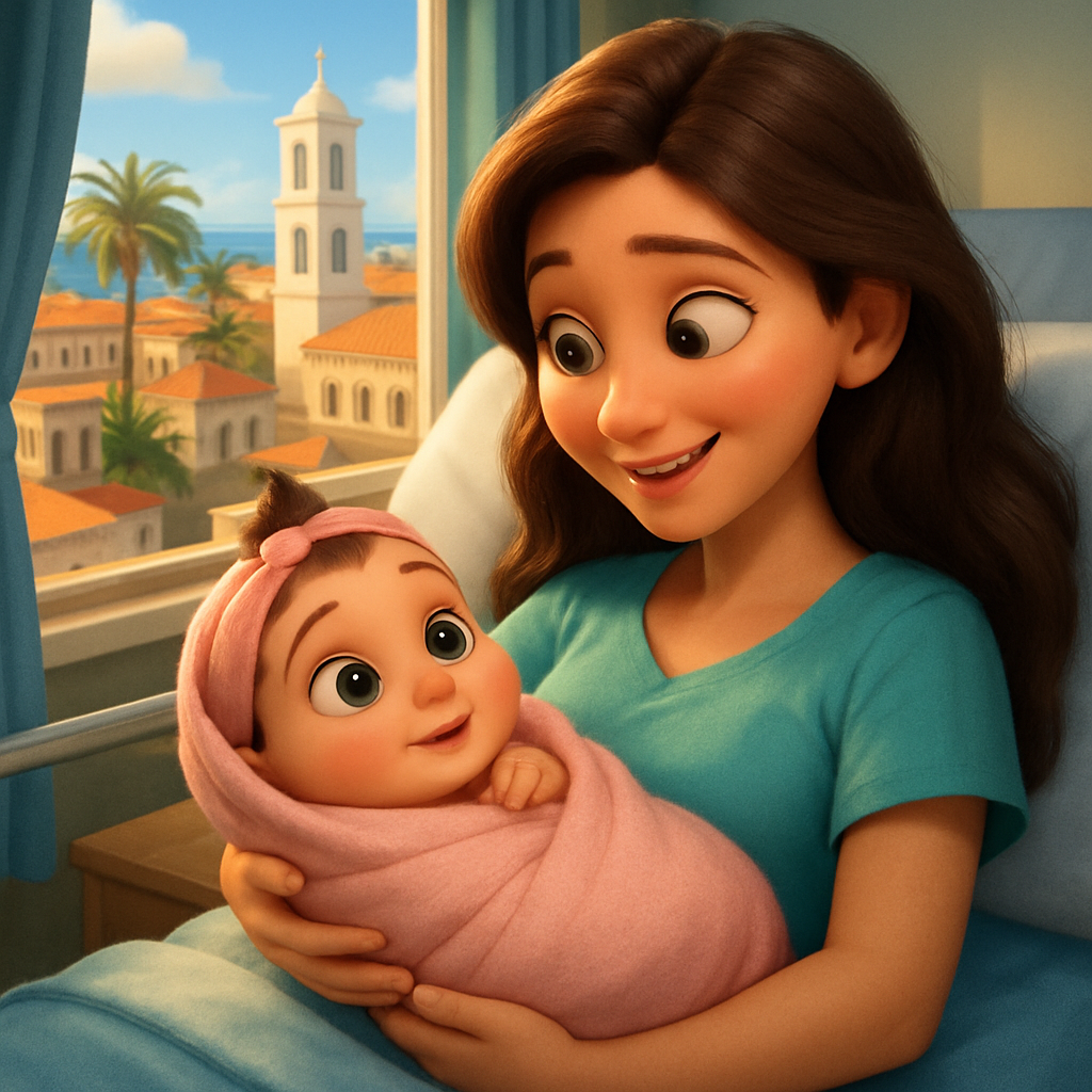 The first child born in 2026 in Cyprus was a girl