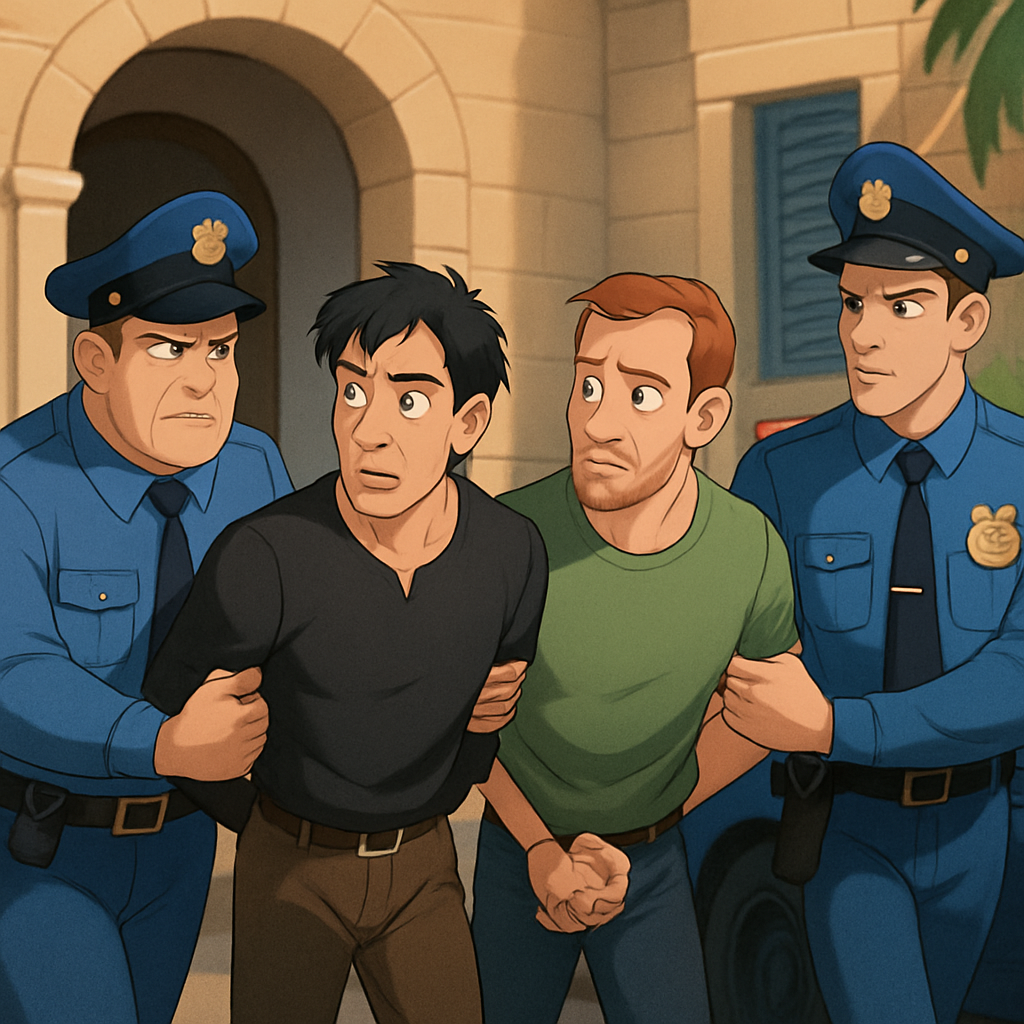 На Кипре арестованы два человека, которых подозревают в попытке похищения мужчины, произошедшего на прошлой неделе в Ларнаке