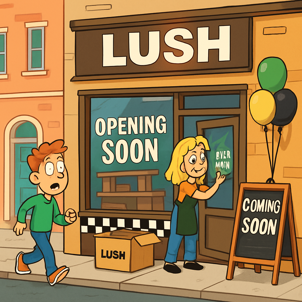 В Лимассоле на улице Анексартисиас скоро состоится открытие магазина LUSH