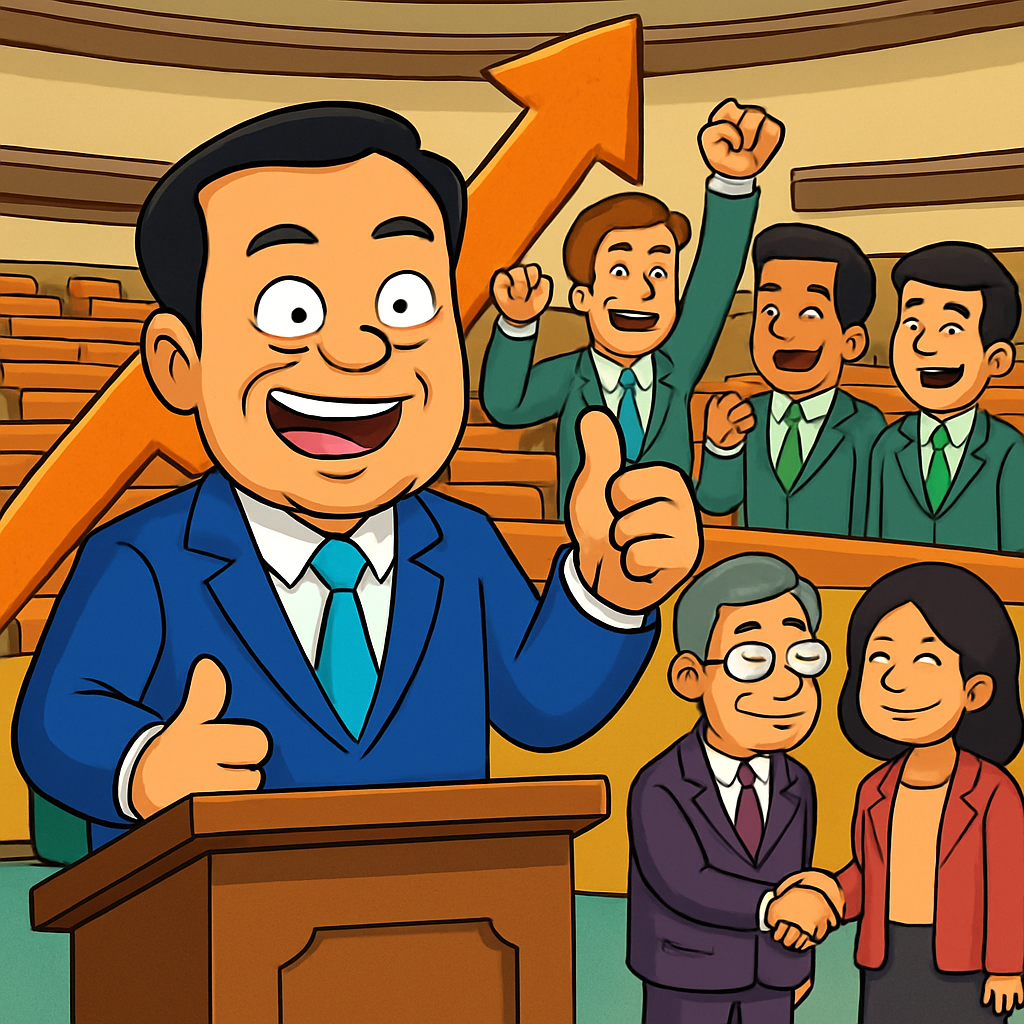 Anutin Charnvirakul's party has significantly increased its number of MPs but will only have a parliamentary majority with coalition partners