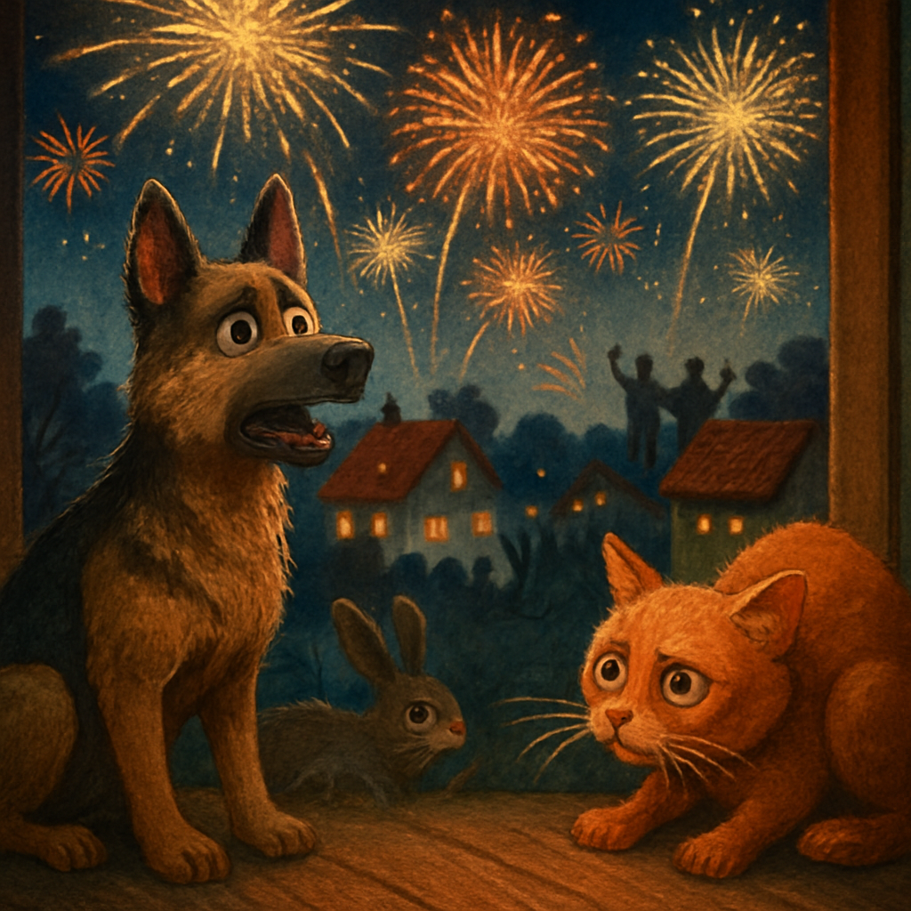 The year is coming to an end, and many people in Germany traditionally celebrate with fireworks