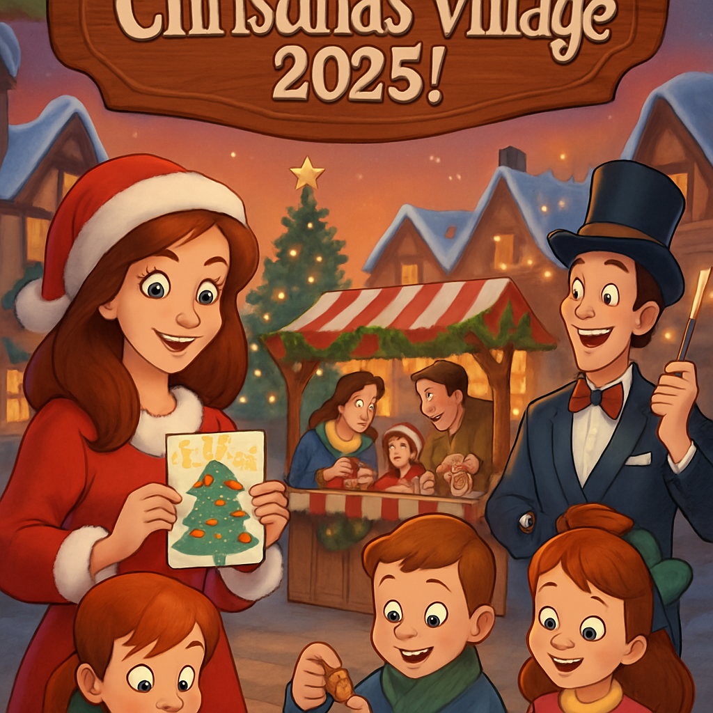 ICan School Christmas Village 2025