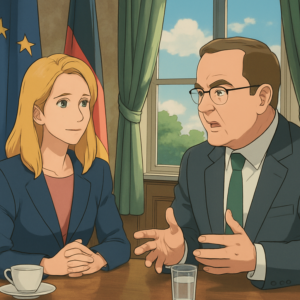 EU foreign policy chief Kaja Kallas held talks in Berlin with German defence minister Boris Pistorius as challenges to the future of European and global security continue to mount