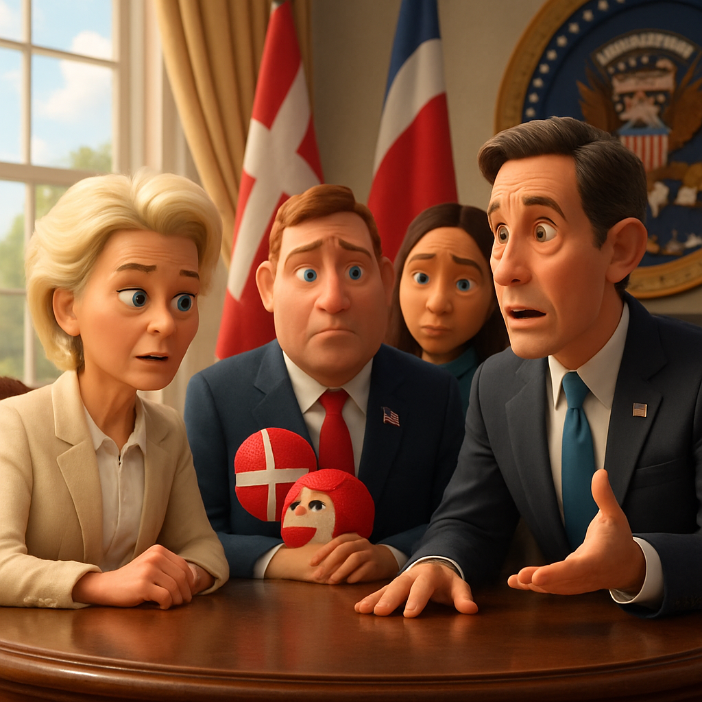 Von der Leyen's comments come as US officials will host the Danish and Greenlandic foreign ministers at the White House for crunch talks later on Wednesday