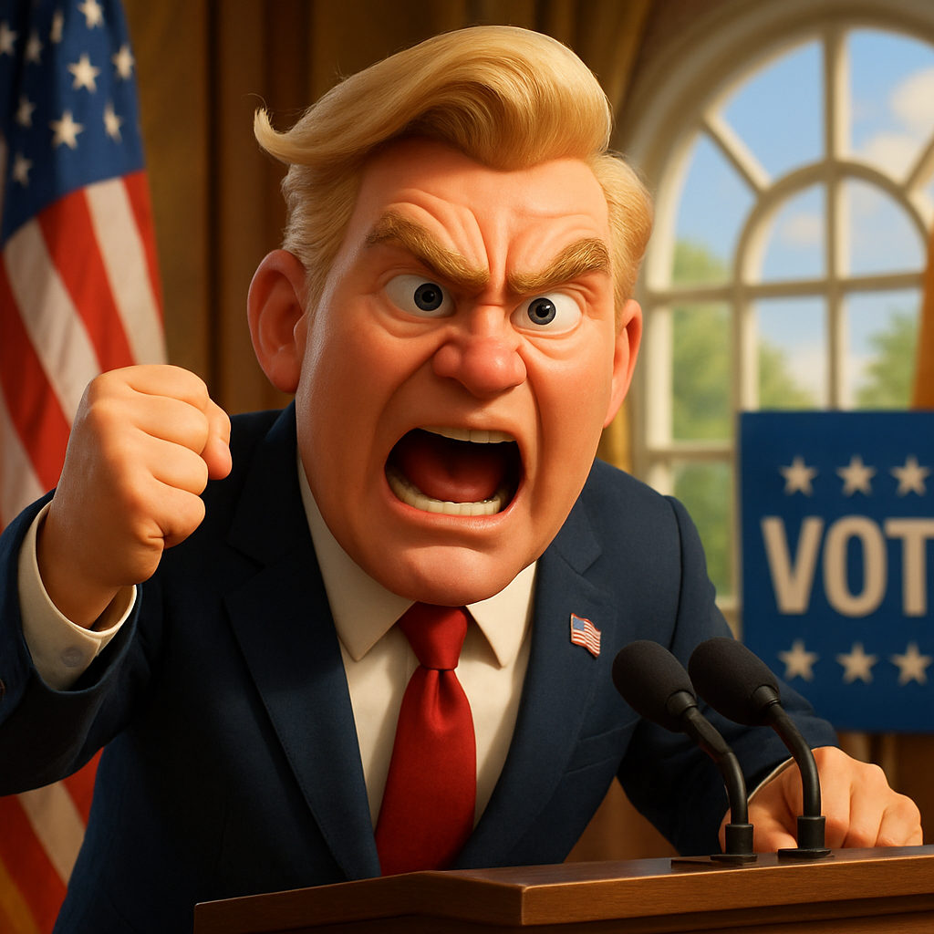 The president has escalated his language as his administration takes steps to involve itself more in election matters