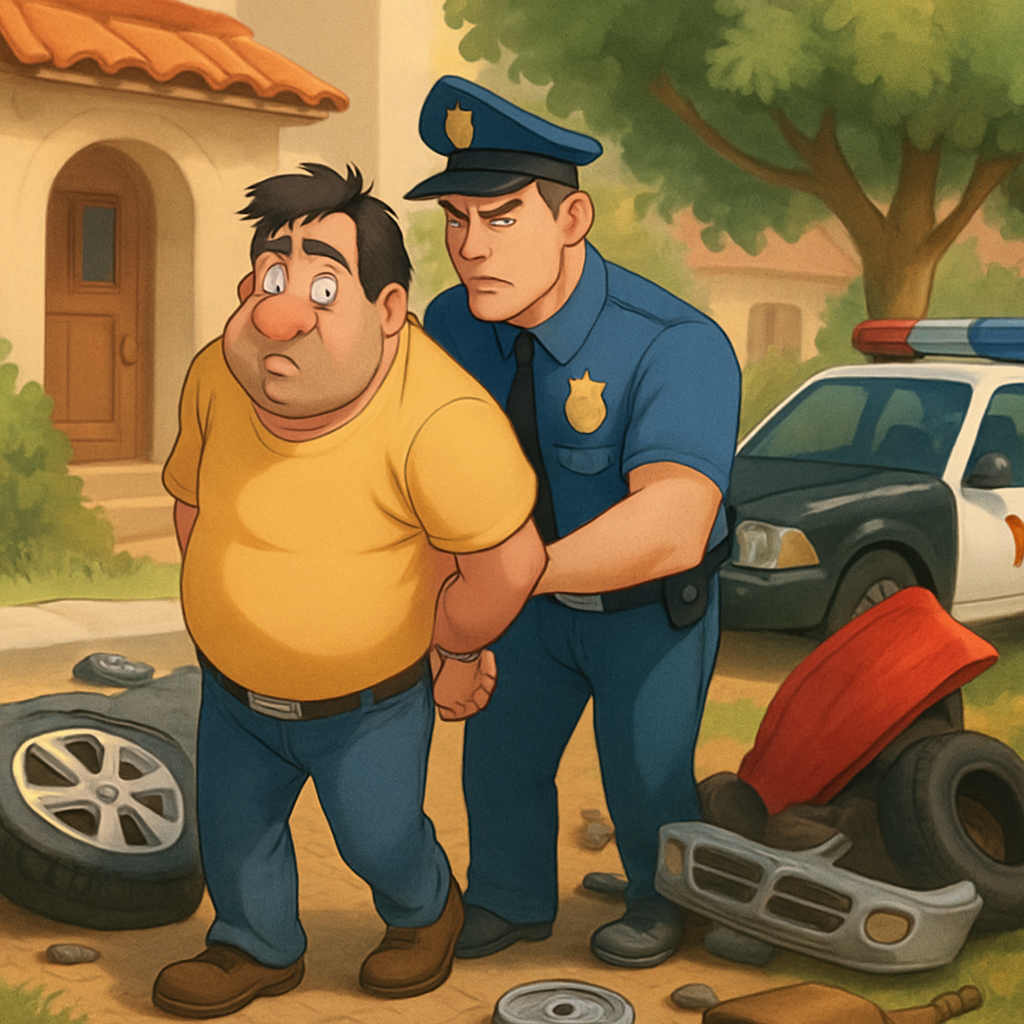 A man was arrested in Limassol in connection with a car theft case