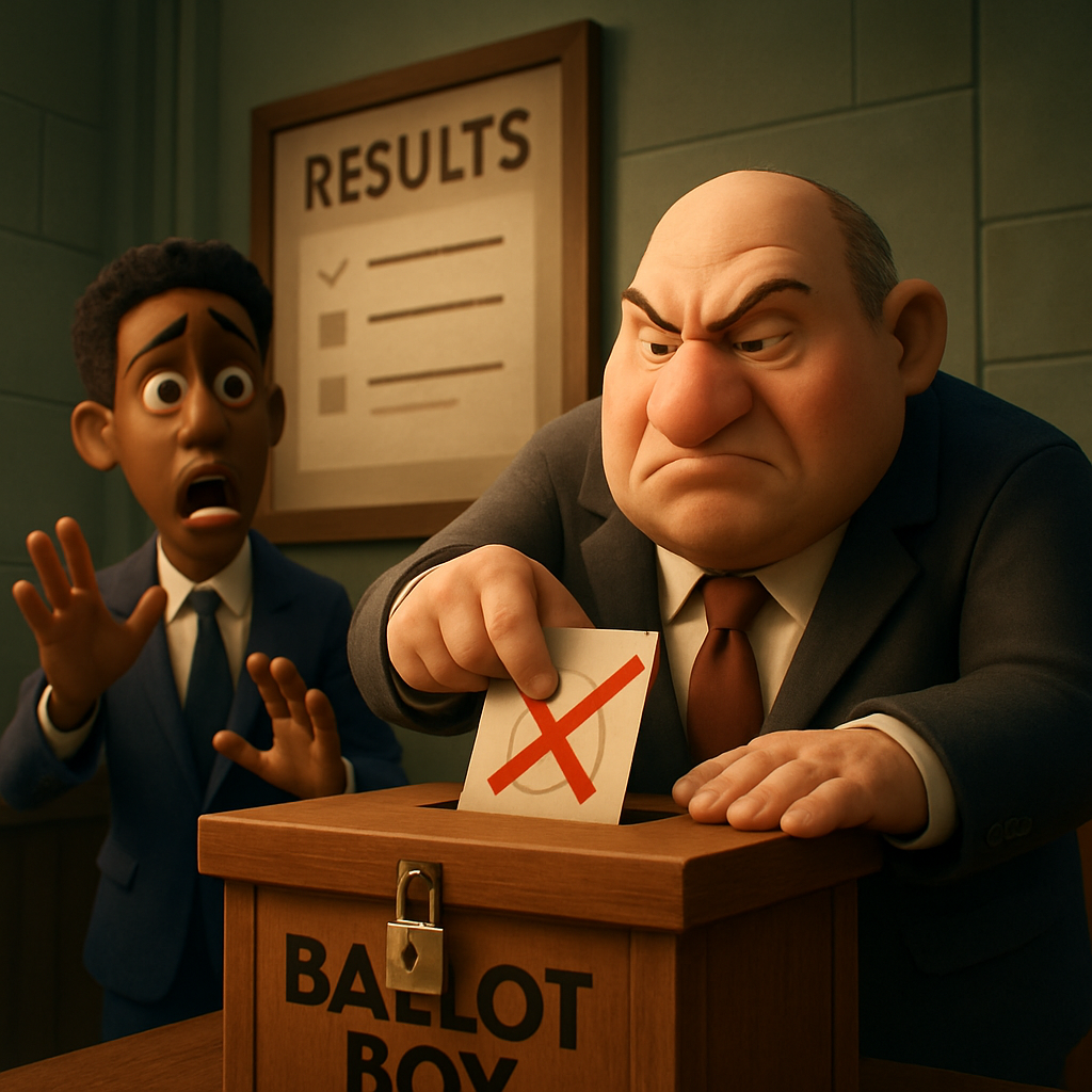 Final results are expected to be announced by February after two more rounds of voting are completed, but the ballot is widely being criticised and dismissed as a sham