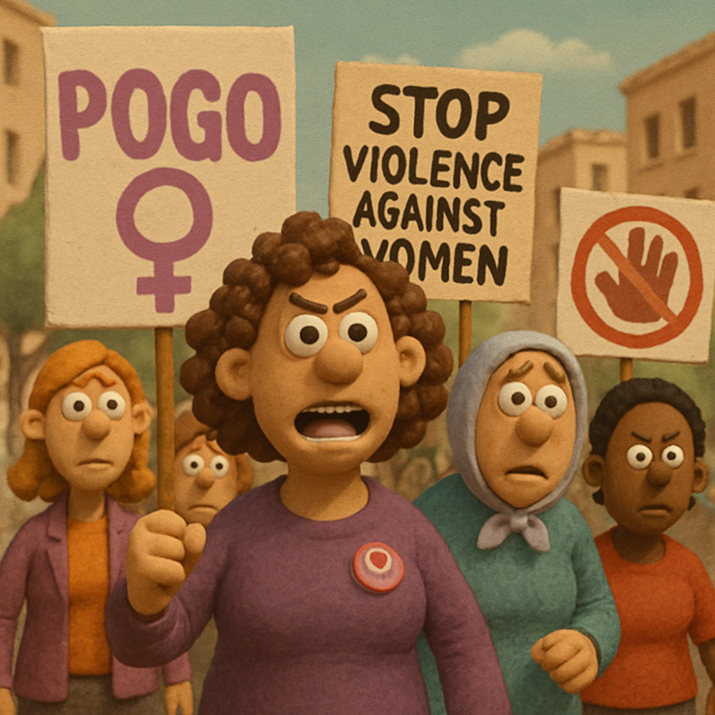 Женское движение POGO организует сегодня в Никосии марш по случаю Всемирного дня борьбы за ликвидацию насилия в отношении женщин