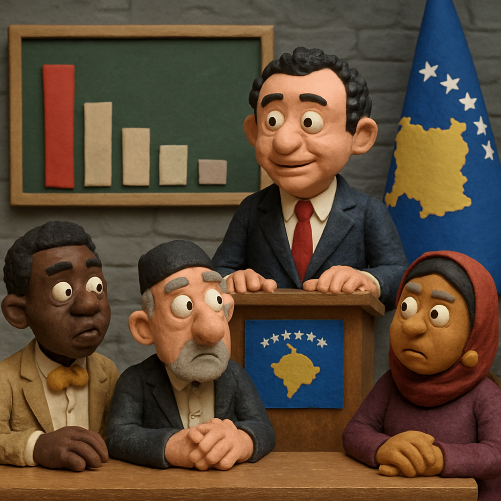 Analysts say caretaker Prime Minister Albin Kurti's party will come first but lack a majority, leaving ethnic minorities key to ending the stalemate