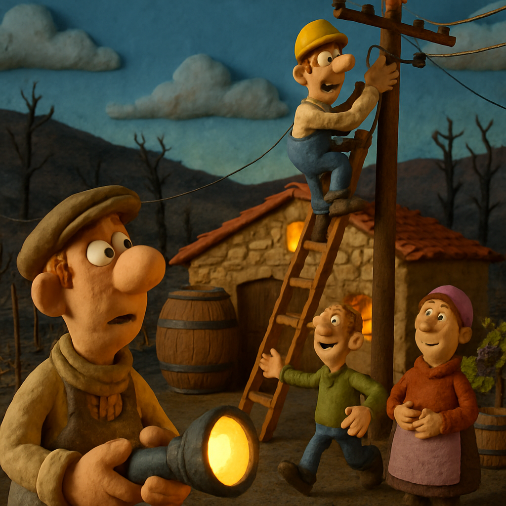 На винодельне в Пахне восстановили электричество спустя 2 недели после пожаров, охвативших район Лимассола