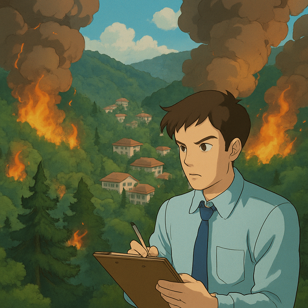 На Кипре расследуют причины пожара в Пано Платрес