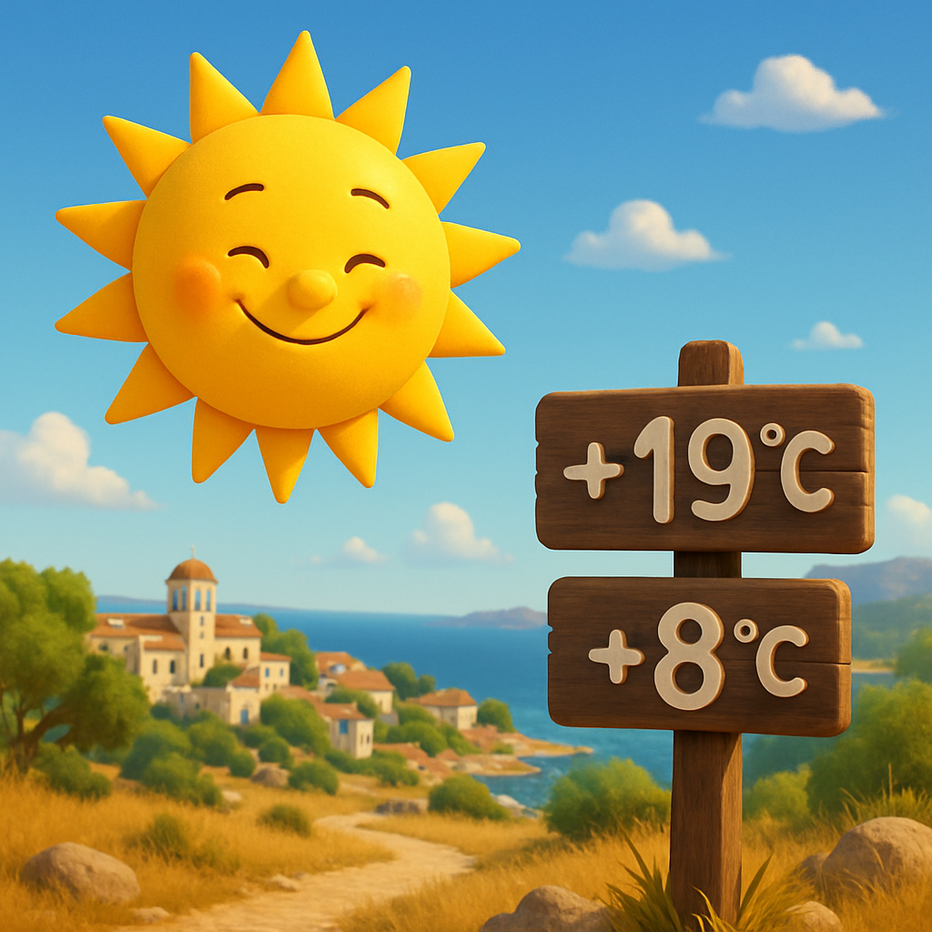 Сегодня на Кипре ожидается ясная погода