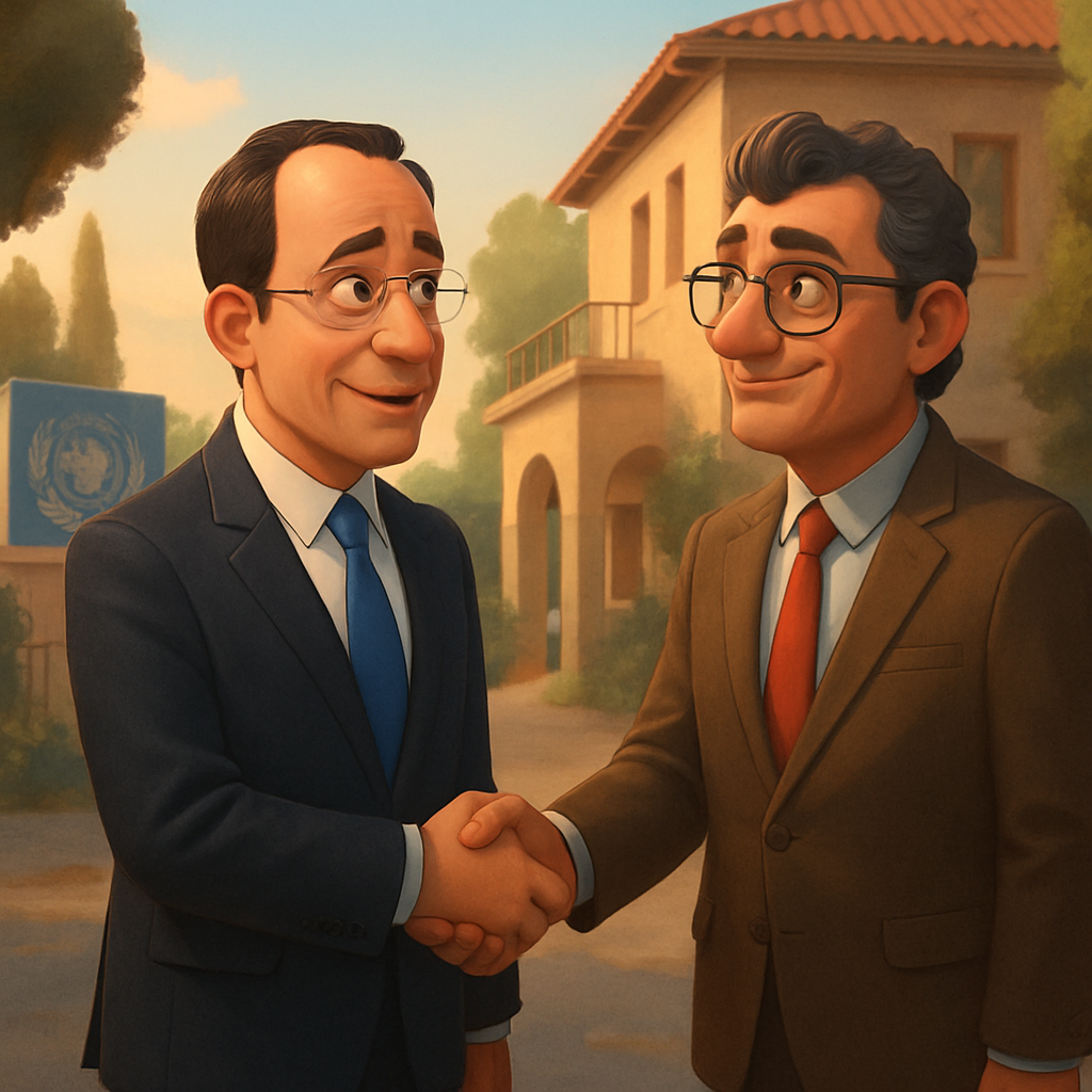 Президент Никос Христодулидис и лидер турок-киприотов Туфан Эрхюрман встретятся в четверг в 8:30 в Никосии, в резиденции специальных представителей ООН в буферной зоне