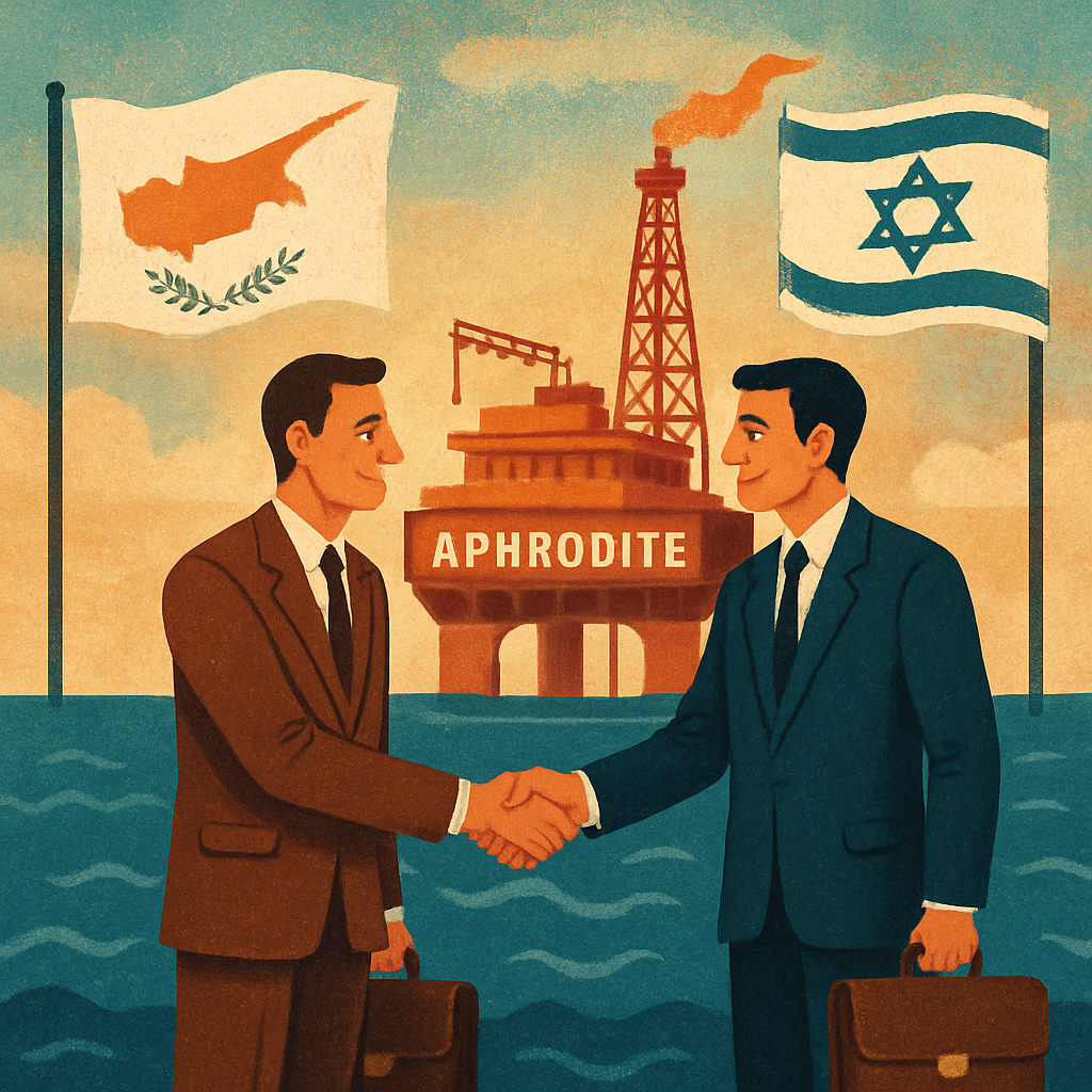 In 2026, Cyprus expects to sign an agreement with Israel for the development and operation of the 'Aphrodite' gas field, thus resolving a long-standing issue and taking another significant step towards the utilization of the country's energy resources