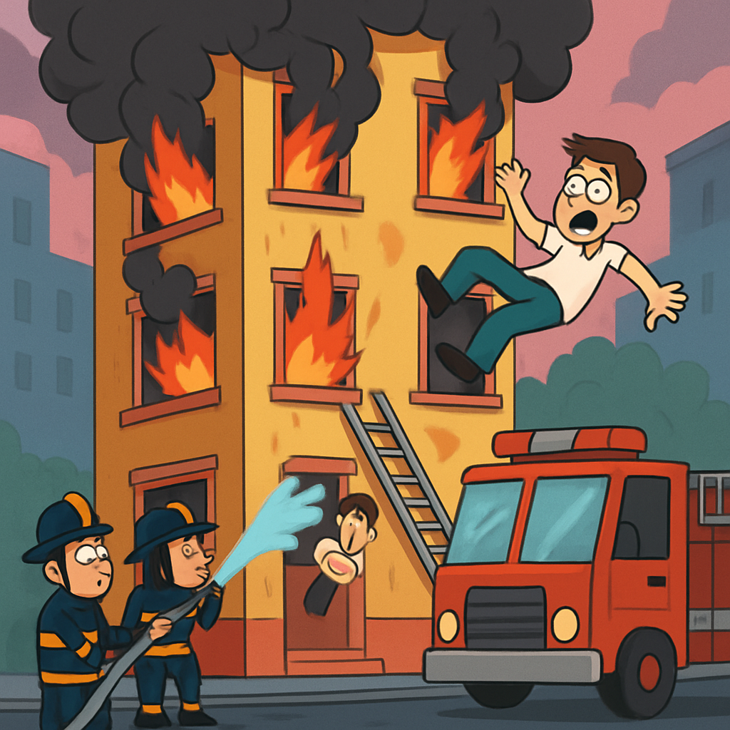 Вчера в Лимассоле в одной из квартир произошел пожар, в результате чего было эвакуировано трехэтажное здание