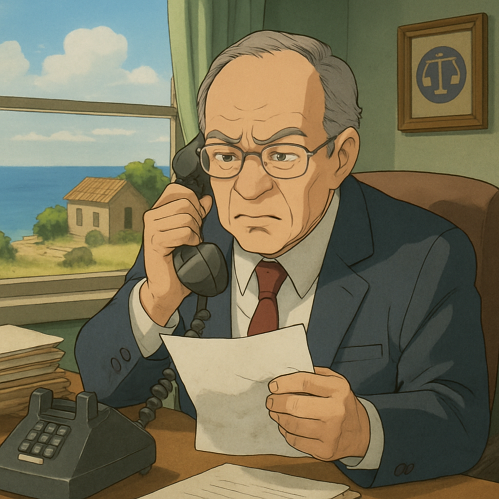 Совет по регистрации агентов по недвижимости заявил, что их президент получил угрозы с требованием отозвать жалобу, поданную против агента, который продвигал продажу недвижимости греков-киприотов на северном Кипре