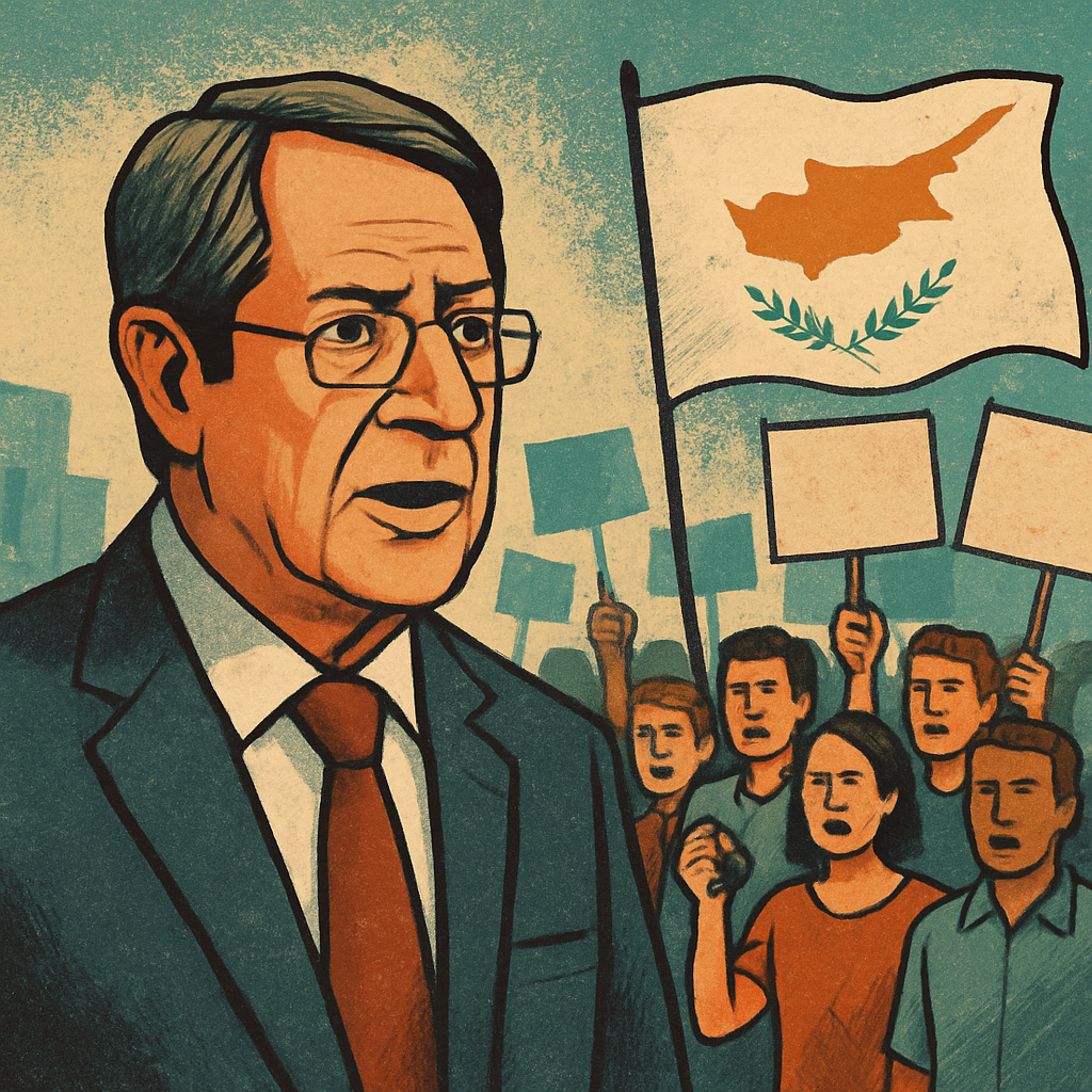 Президент Кипра заявил, что право кипрского народа и каждого человека на демонстрации и протесты абсолютно уважаемо и гарантировано