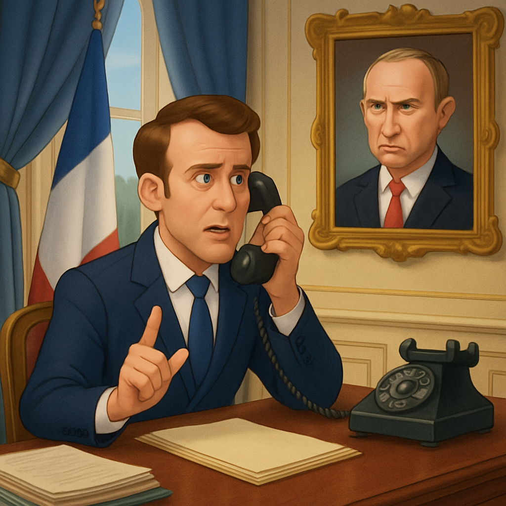 France's president says discussions are underway at "the technical level", while condemning Moscow’s refusal to engage in peace talks over Ukraine