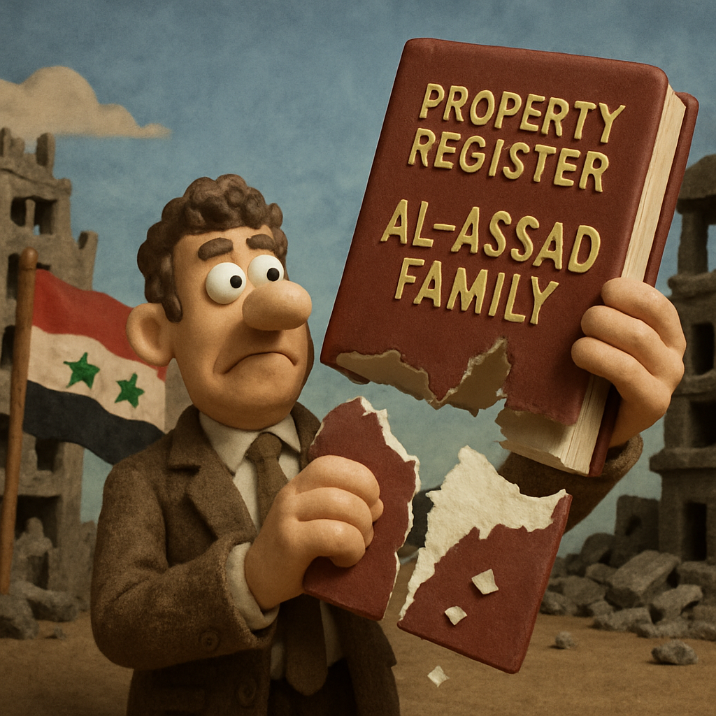 Under the previous dynastic regime, Syria went from a homeland for all to a "real estate registry" for the al-Assad family