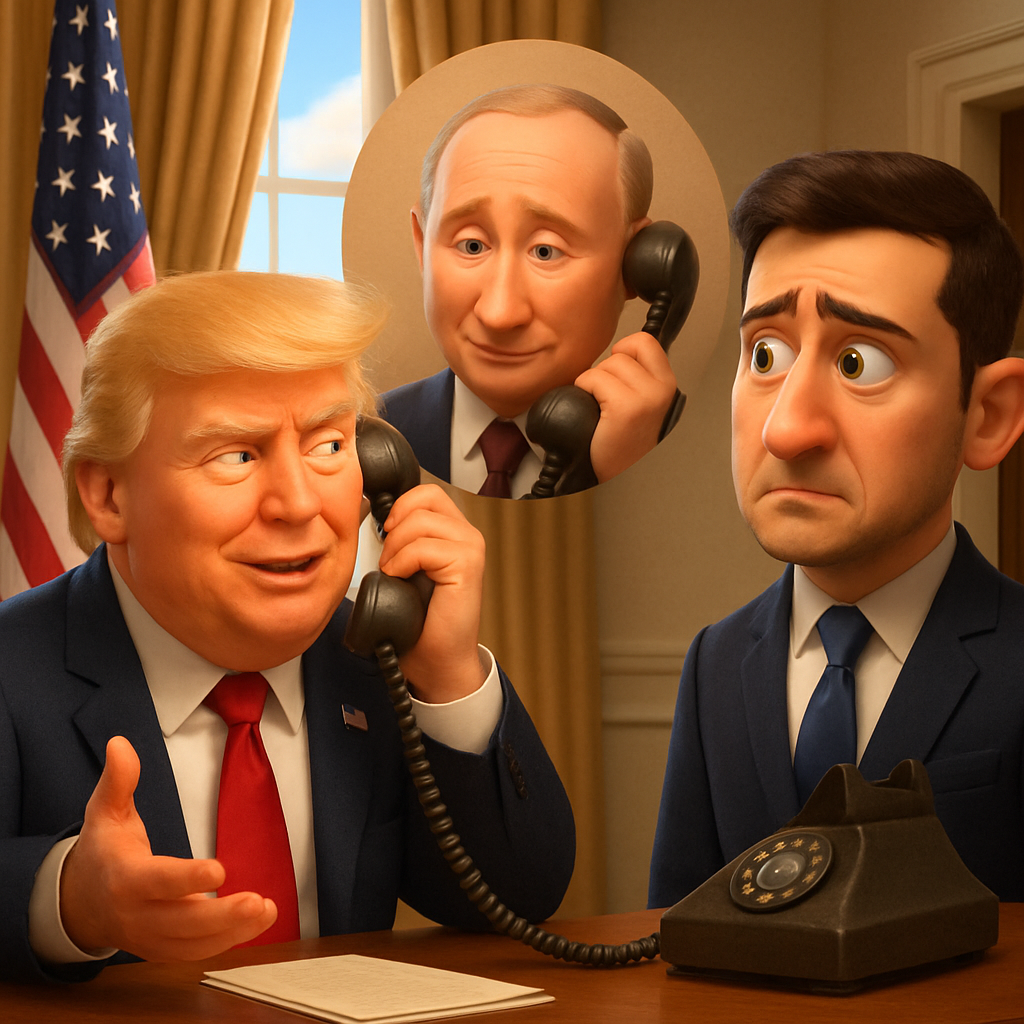 Donald Trump said he had a “good and a very productive” call with Vladimir Putin right before the US president is about to welcome Volodymyr Zelenskyy at his Florida residence for a critical push towards peace in Ukraine