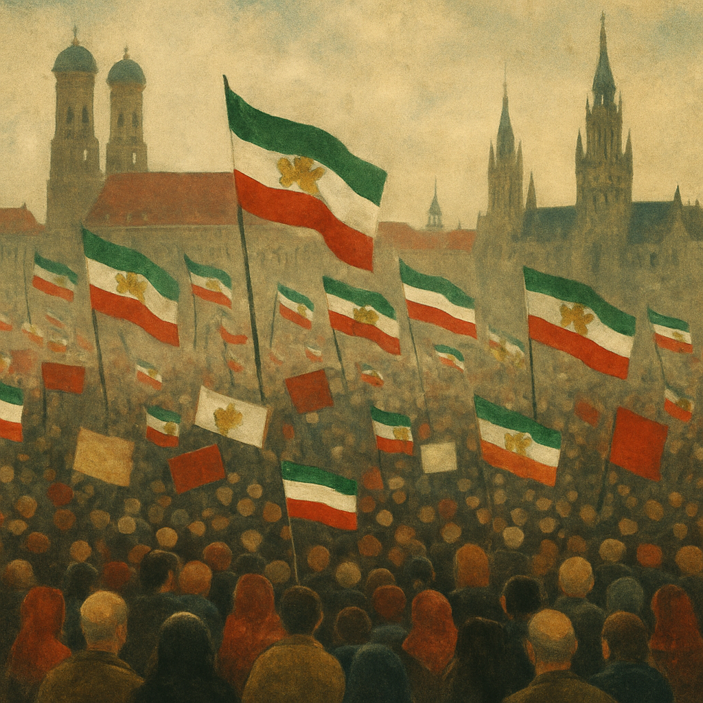 Hundreds of thousands gathered in Munich to stage a major demonstration against the brutalities of the Iranian government amid ongoing nationwide protests