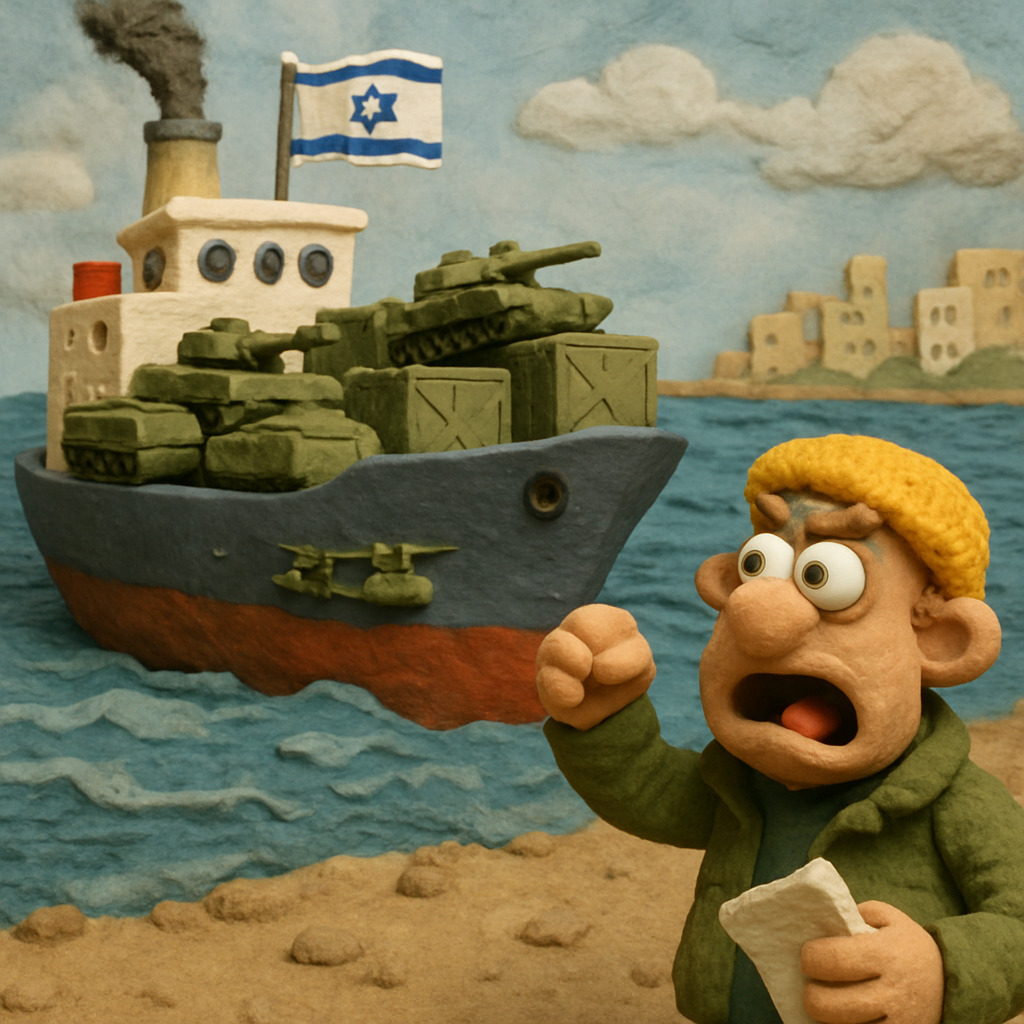 Корабль, предположительно перевозящий военное оборудование в Израиль, сегодня причалит к берегам Лимассола, сообщают активисты