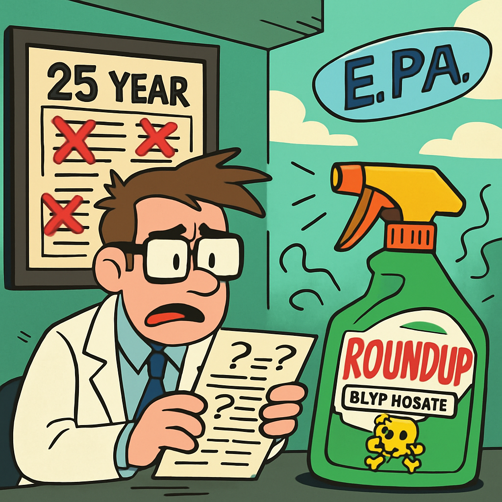 Problems with a 25-year-old landmark paper on the safety of Roundup’s active ingredient, glyphosate, have led to calls for the E