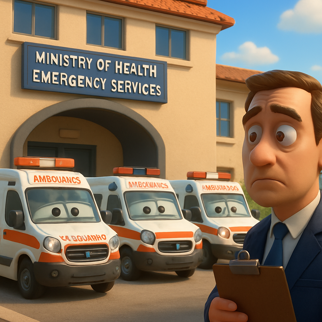 All ambulances in Cyprus will come under the supervision of the national emergency agency under the Ministry of Health