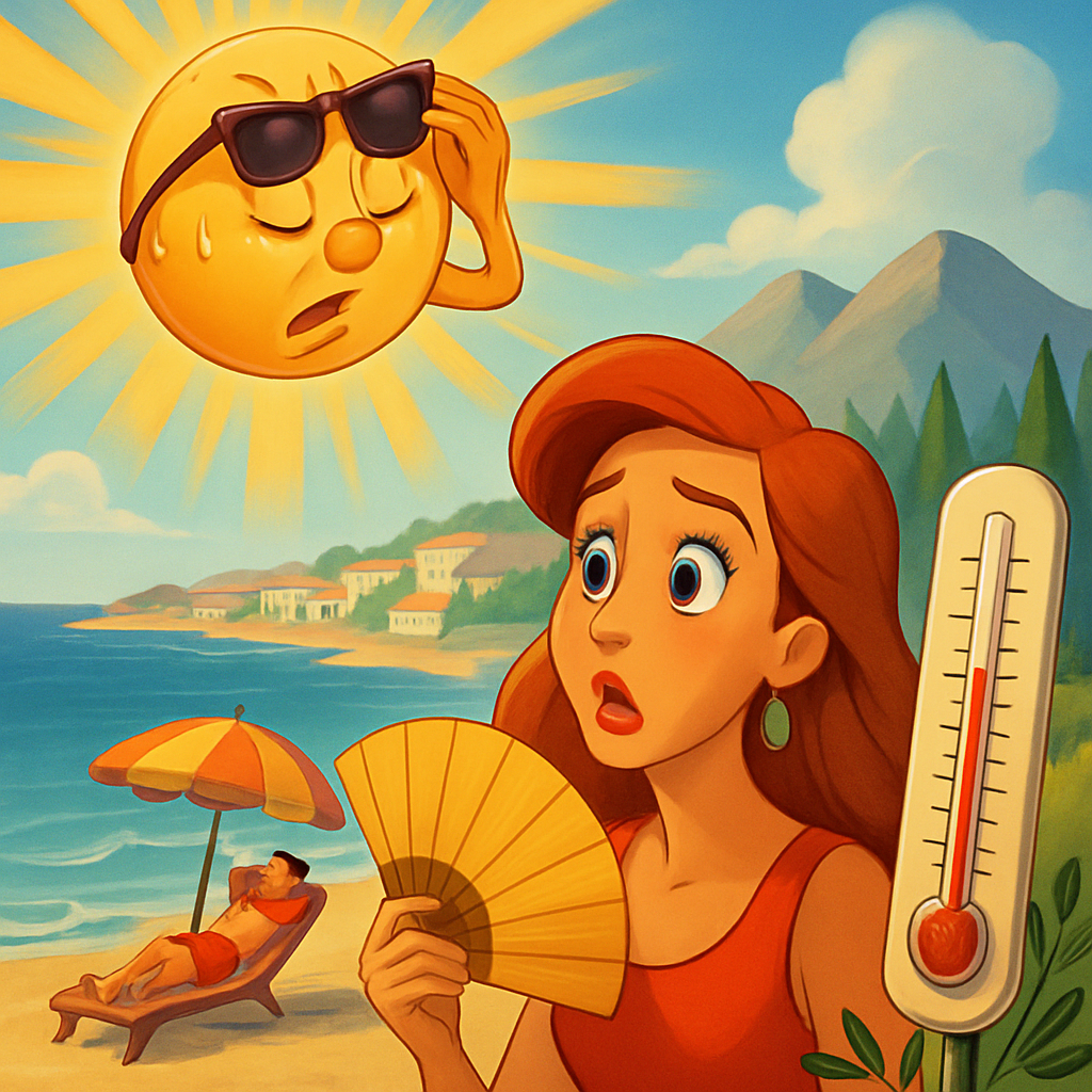 Сегодня на Кипре температура поднимется до +37C во внутренних районах, +34C на побережьях и +29C в горах