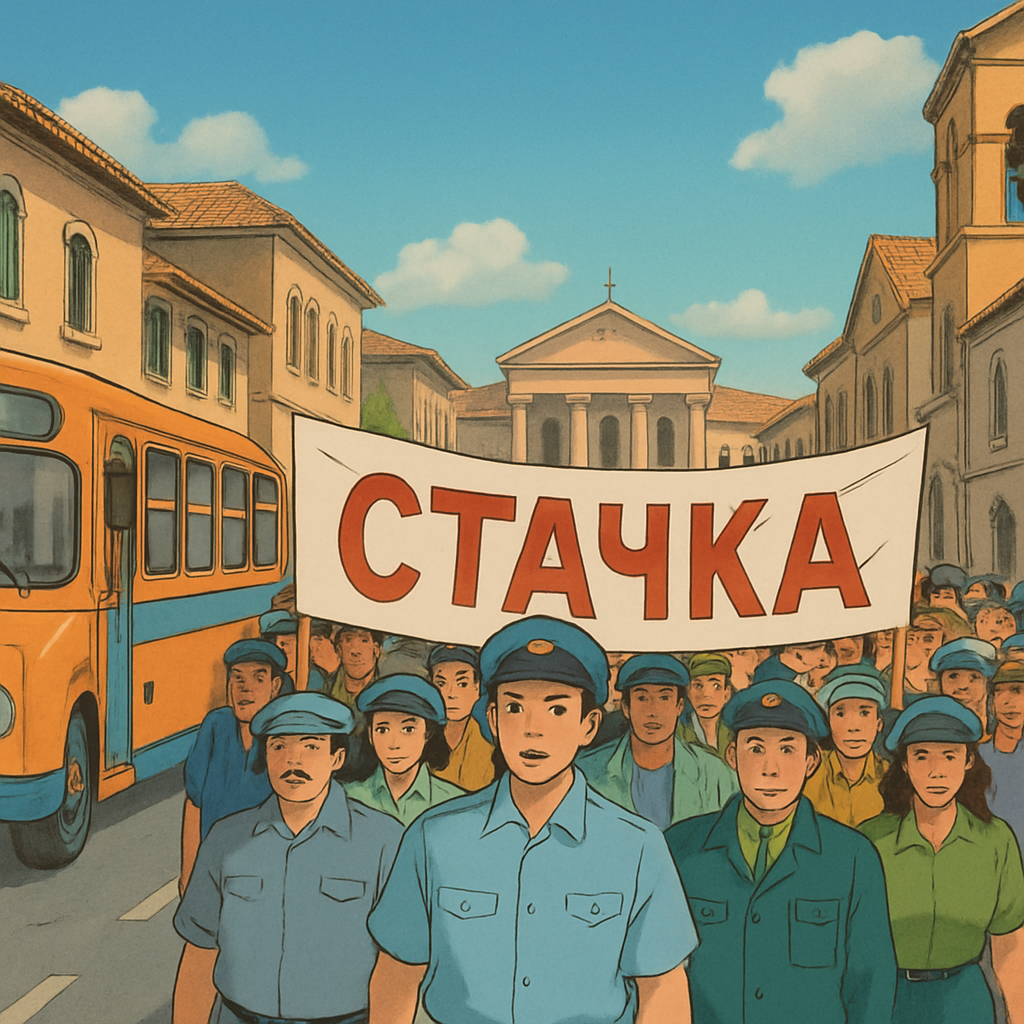 Бастующие работники общественного транспорта Ларнаки отправятся завтра в Никосию, чтобы пройти маршем к министерству труда и потребовать соблюдения коллективного договора