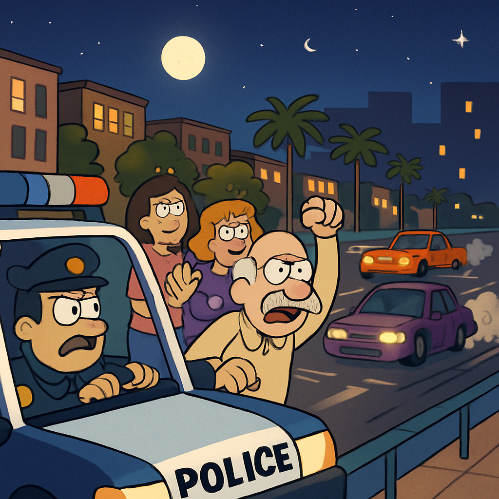 Жители Героскипу (Пафос) требуют вмешательства полиции: по ночам их набережная превращается в гоночную трассу