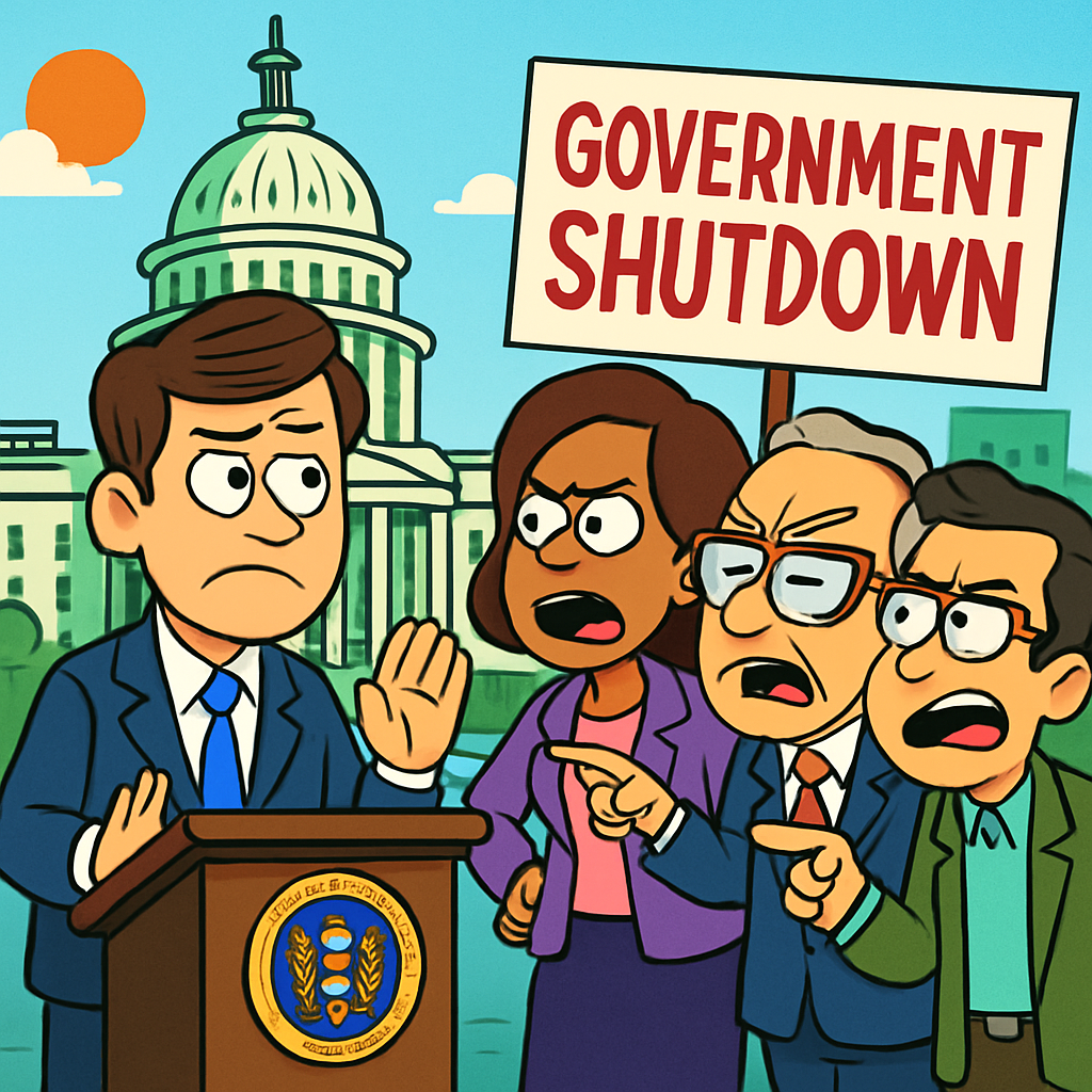 US House Speaker Mike Jonson has blamed Democrat lawmakers over their lengthy demands to end a weekend-sprung partial government shutdown, but is convinced he has enough votes to end the impasse by Tuesday