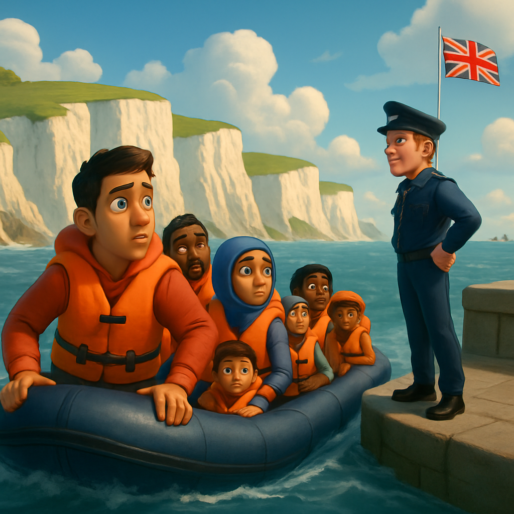 For the UK, last year saw the highest number of migrant arrivals across the English Channel since 2022