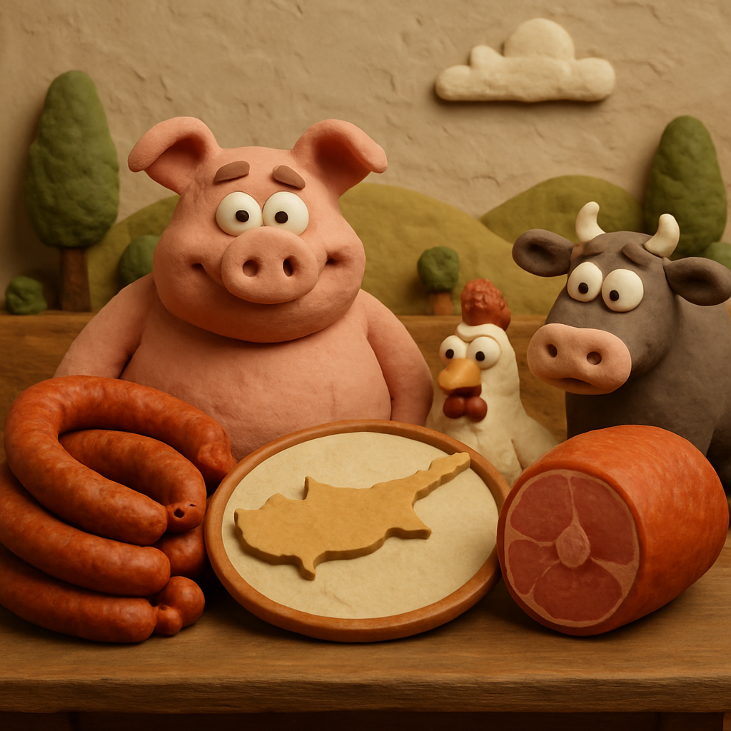 Statistics show that pork leads in meat consumption volumes in Cyprus