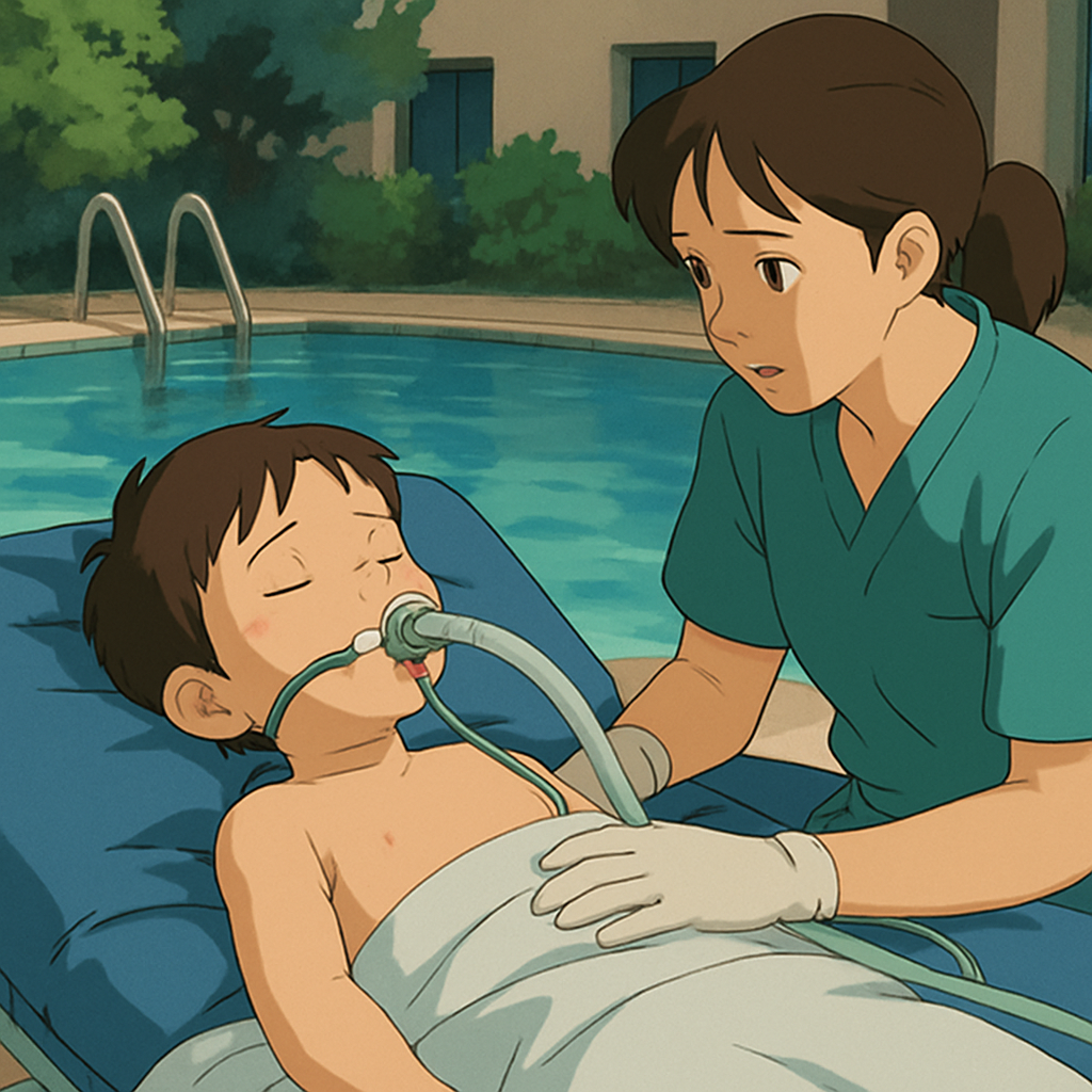 Четырехлетний ребенок интубирован после того, как его нашли без сознания в бассейне отеля в Пафосе