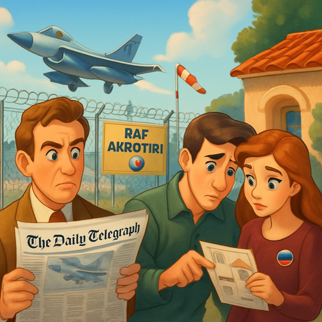 The British newspaper The Daily Telegraph reports that Western intelligence services are concerned about Russian nationals purchasing real estate near the RAF Akrotiri base in Cyprus