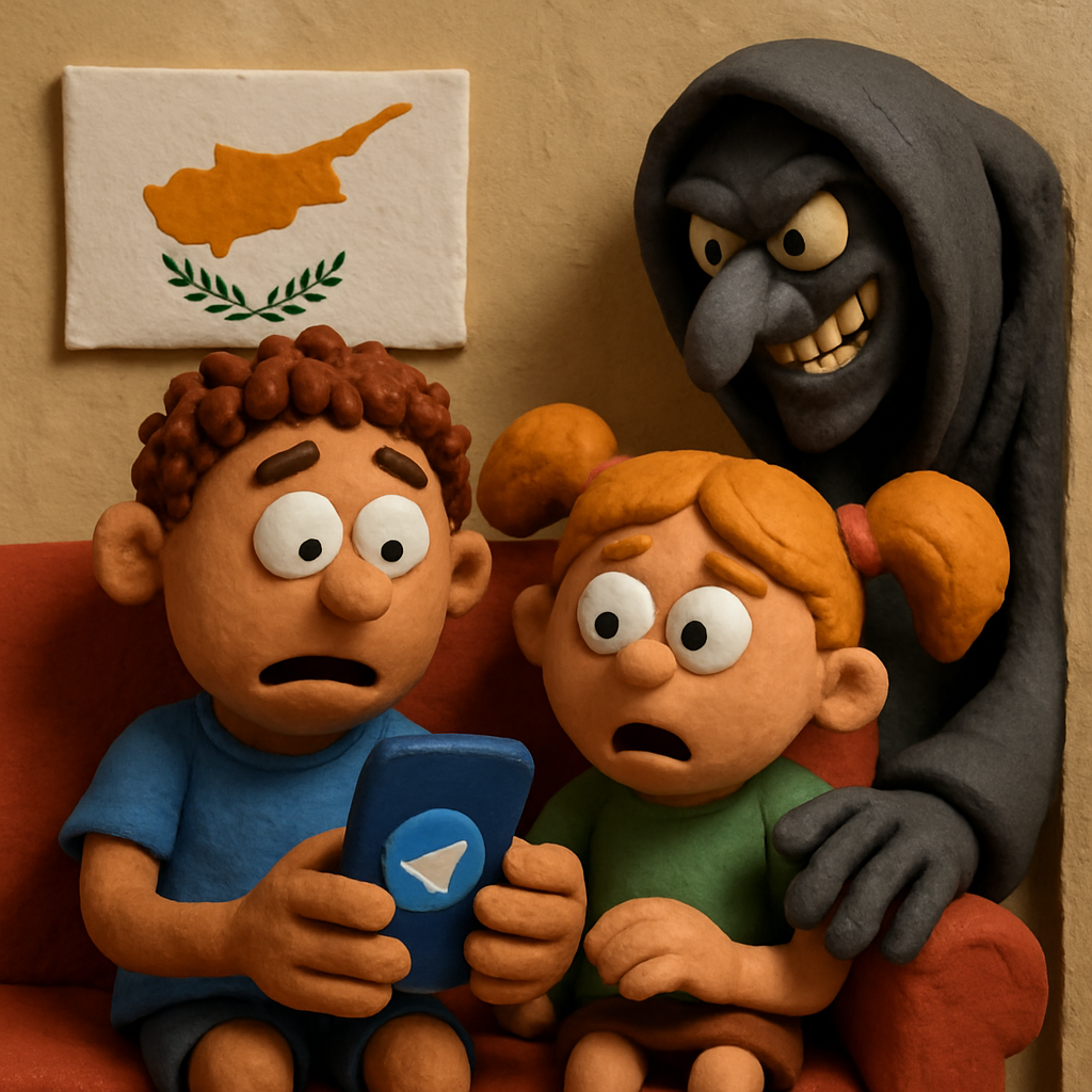 На Кипре в мессенджере Telegram детей атакуют мошенники