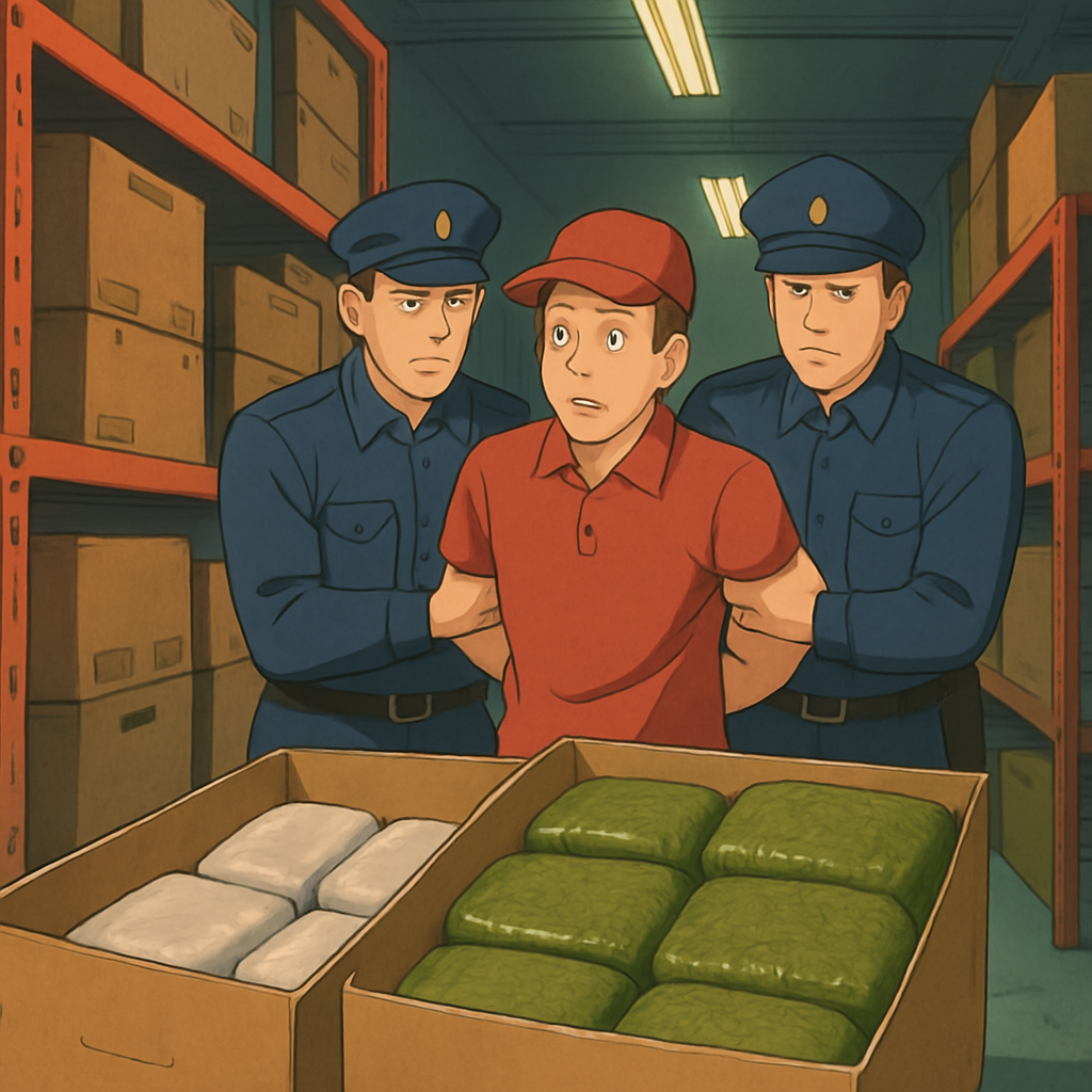 На складе курьерской компании в Лимассоле нашли более 2 кг кокаина и более 9 кг марихуаны