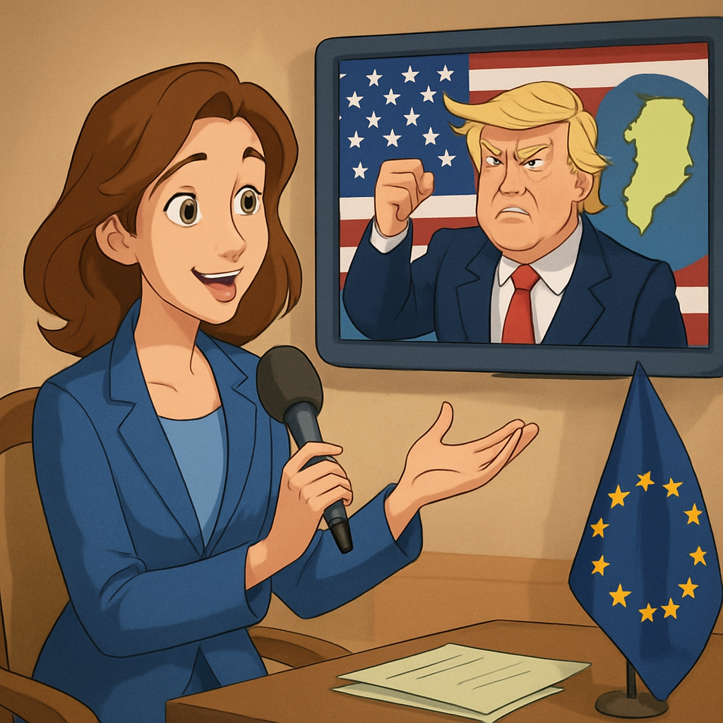 MEP and Chair of the Renew Europe parliamentary group Valérie Hayer spoke to Euronews about Trump's threats to seize Greenland and impose new tariffs on European countries saying Europe's response should shift from "appeasement" to "deterrence