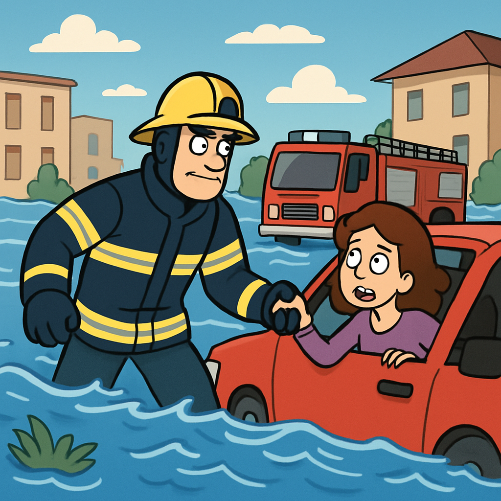 The fire service has dealt with 8 flooding incidents in three districts of Cyprus