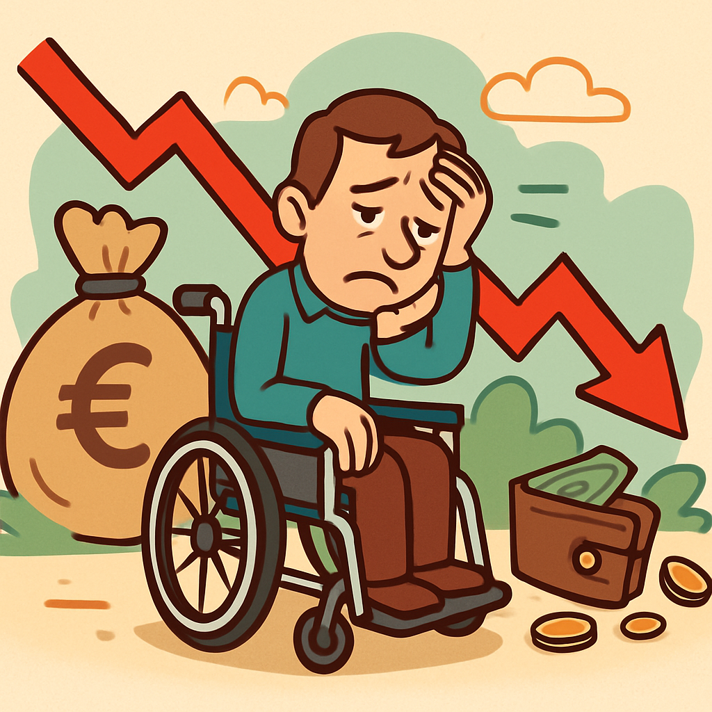 На Кипре 27,6% людей с той или иной формой инвалидности заявили, что им трудно выживать в финансовом плане