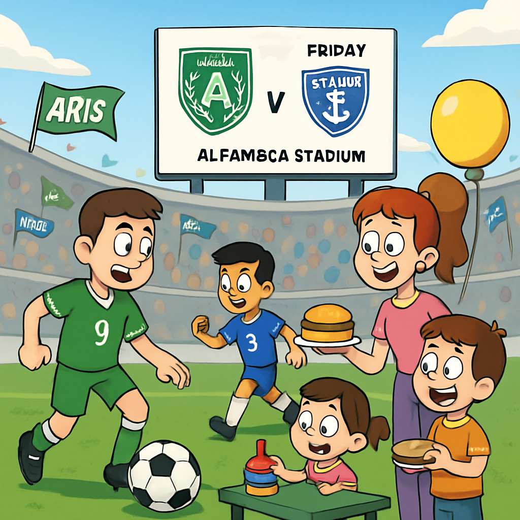 Матч 5-го тура чемпионата Кипра «Арис» - «Этникос» состоится в пятницу, 26 сентября, на «Альфамега Стэдиум»