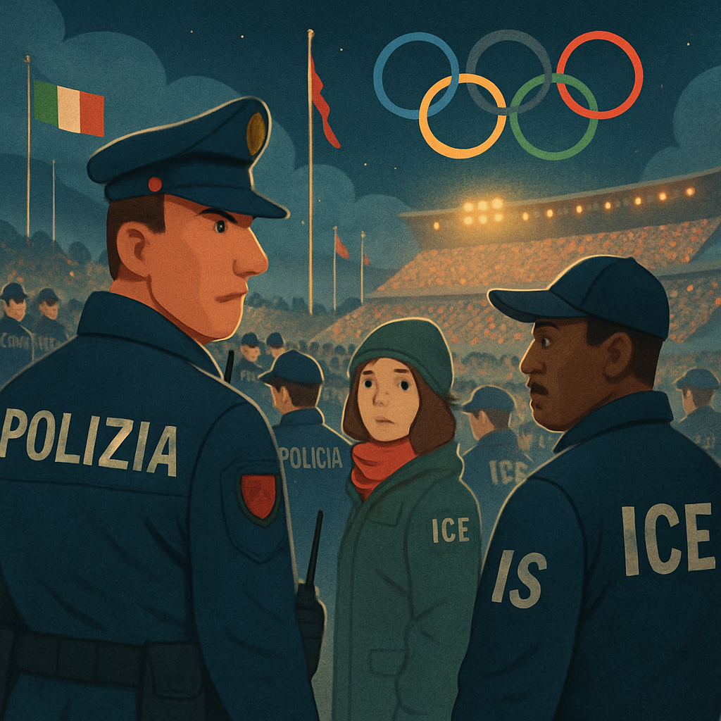 Thousands of police and security officers will work during the Milan-Cortina Games’ opening ceremony