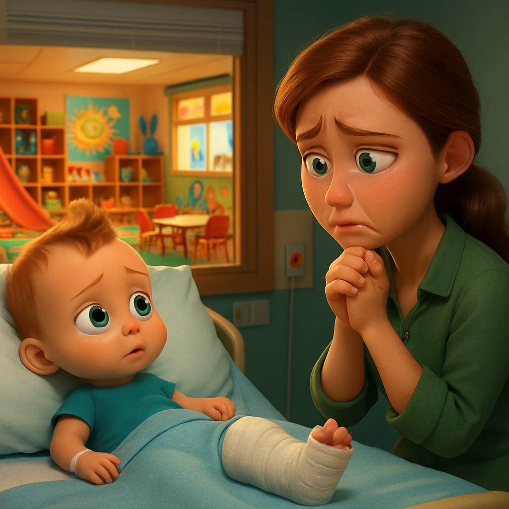 In one of the private kindergartens in Cyprus, a 14-month-old child suffered a fractured thigh, after which surgery was performed