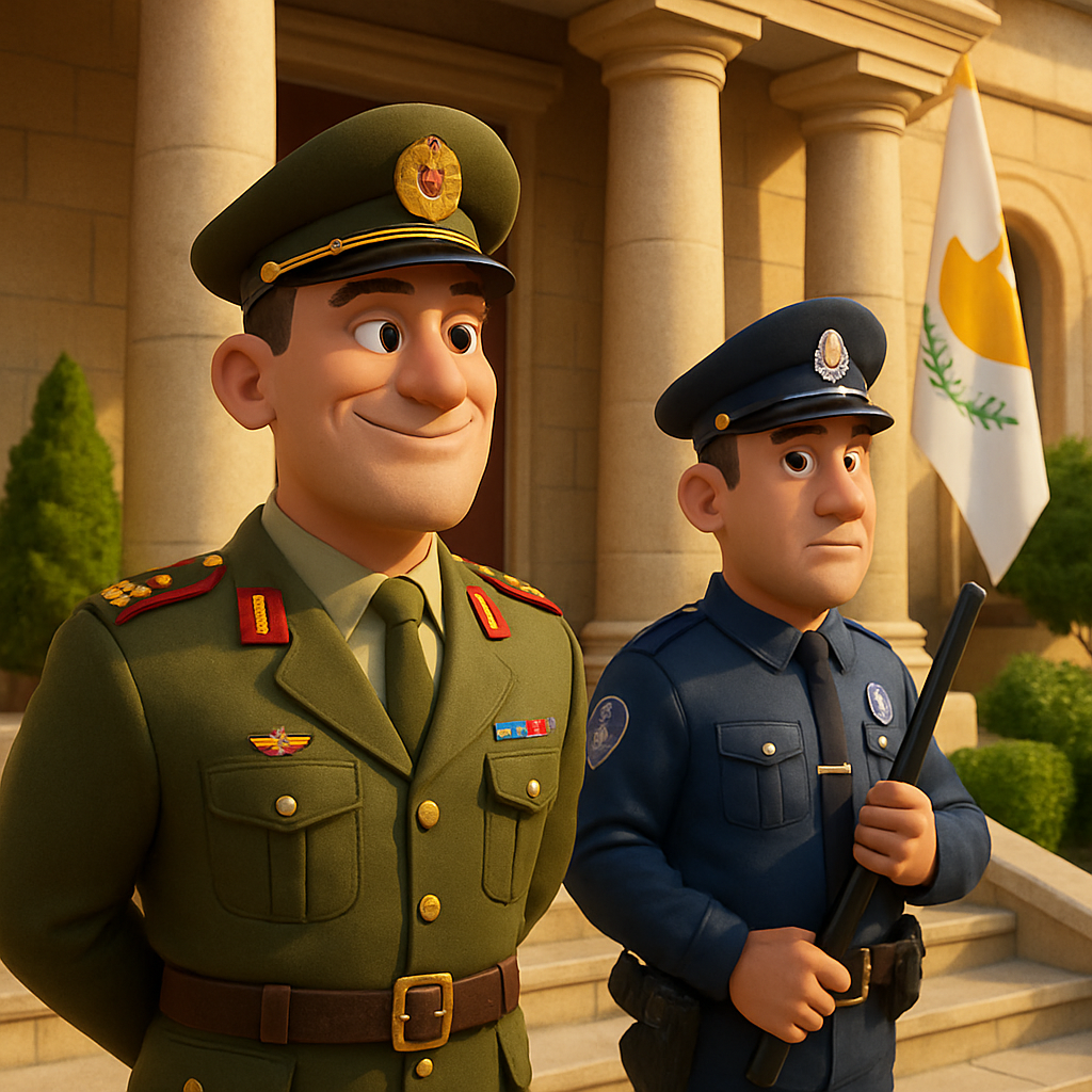 На Кипре военный офицер впервые назначен командиром президентской охраны вместо полицейского