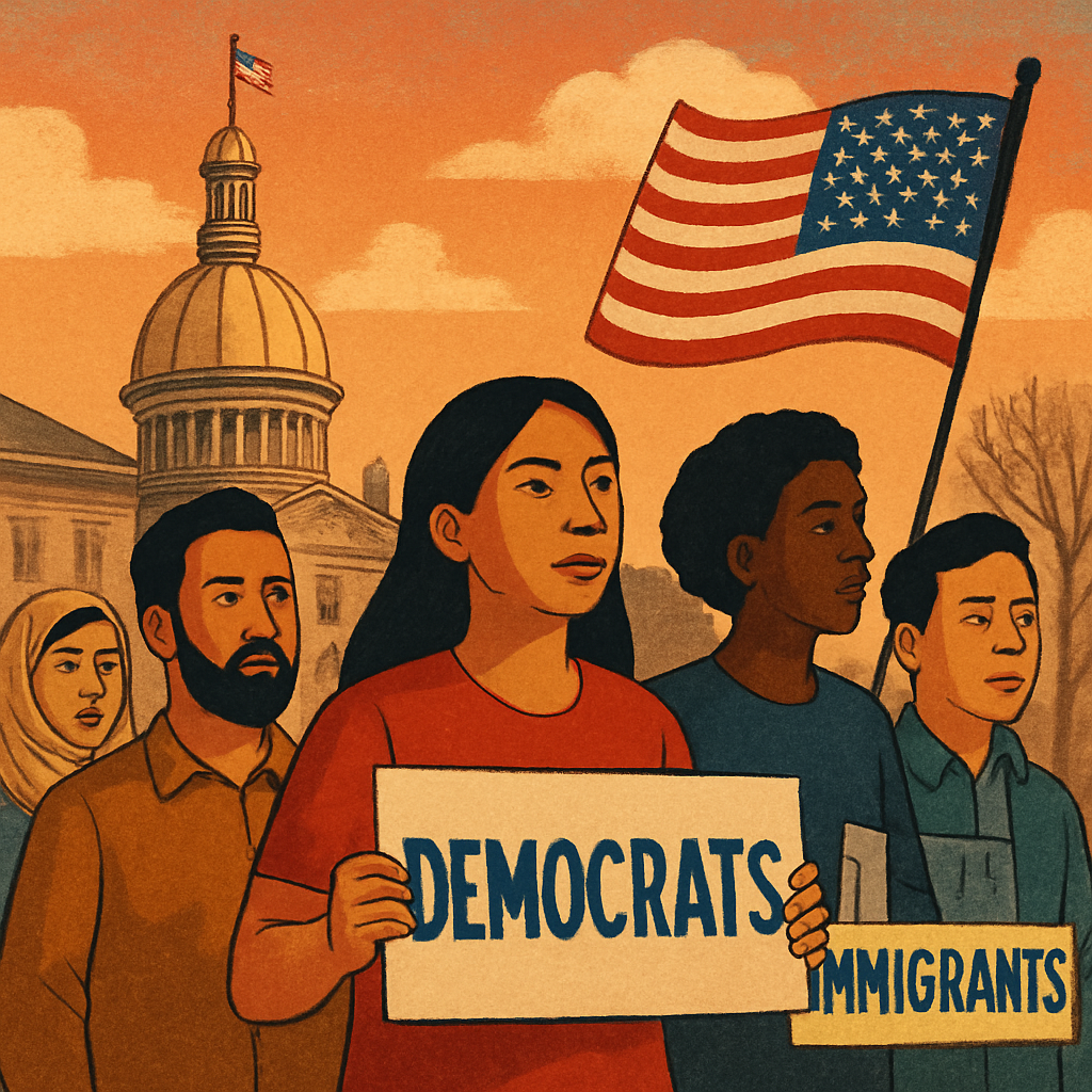 An effort by New Jersey Democrats is seen as a provocative statement of principle in a state with the country’s second largest percentage of immigrants, after California