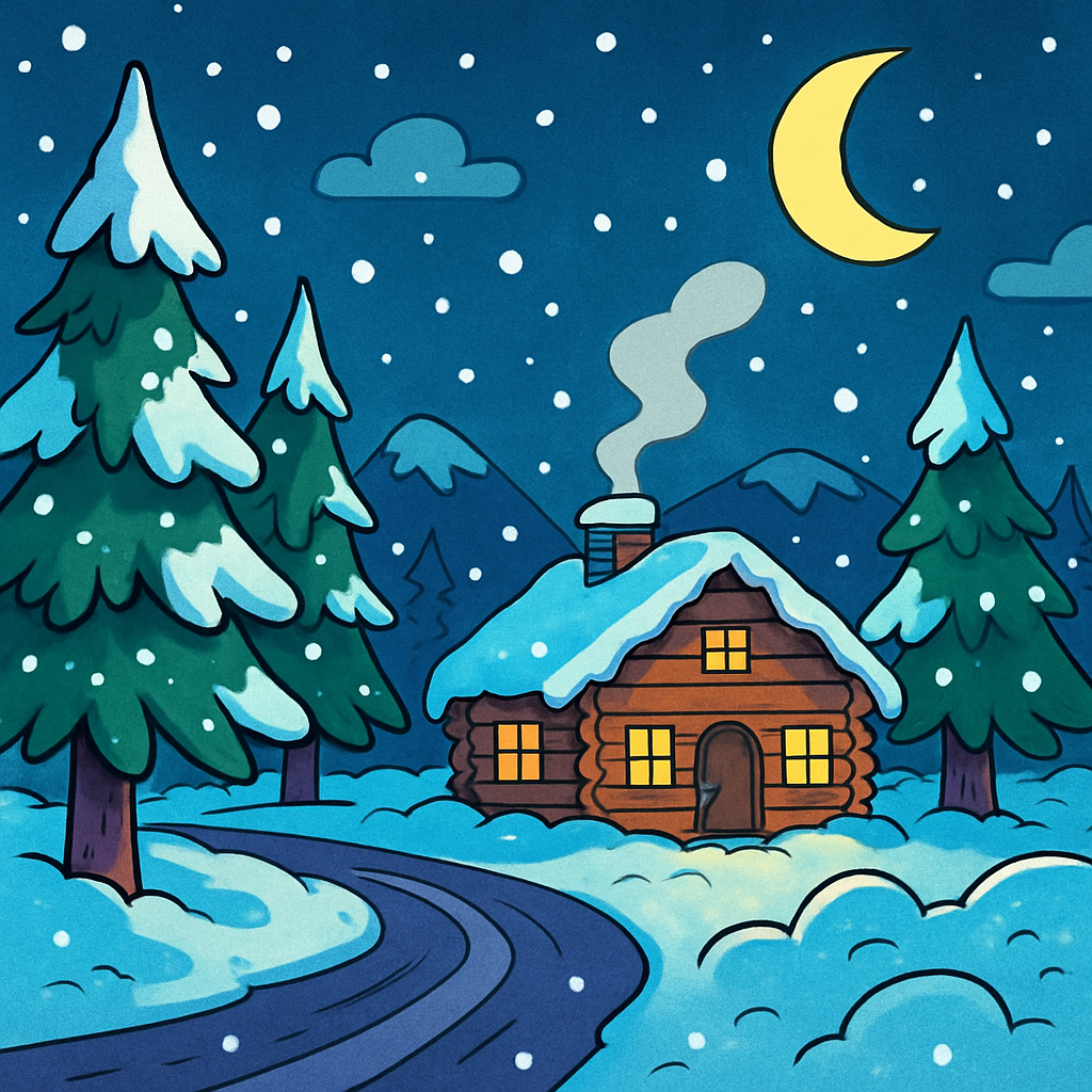 В Троодосе зафиксирован первый снегопад, который совпал с самой холодной ночью этой зимы