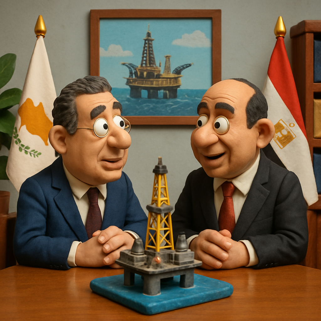 Министр энергетики Кипра встретился с коллегой из Египта для обсуждения усилий двух стран по добыче природного газа в исключительной экономической зоне Кипра